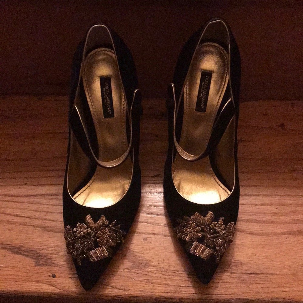Dolce & Gabbana Mary Jane shade heels